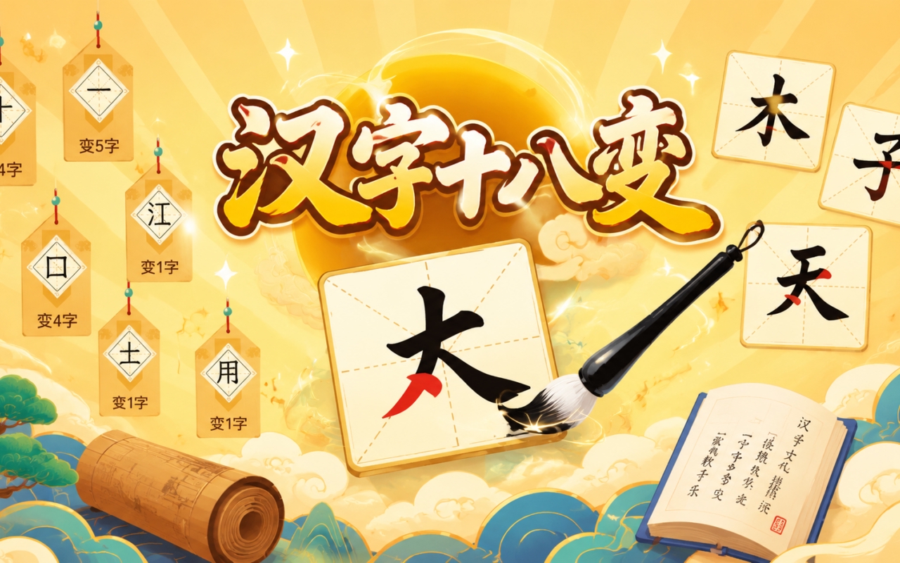 汉字十八变