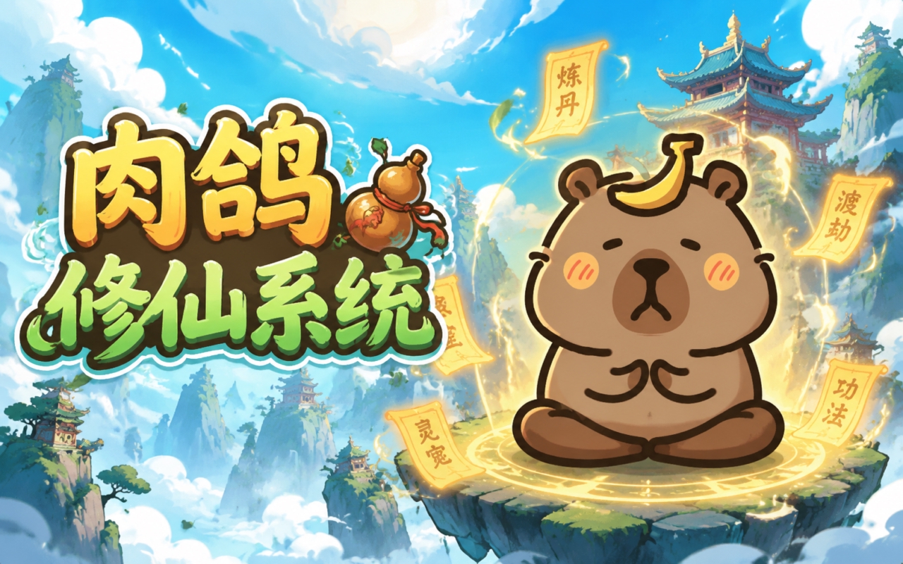 肉鸽修仙系统