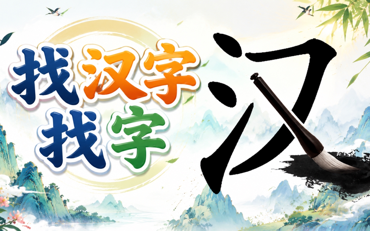 找汉字找字