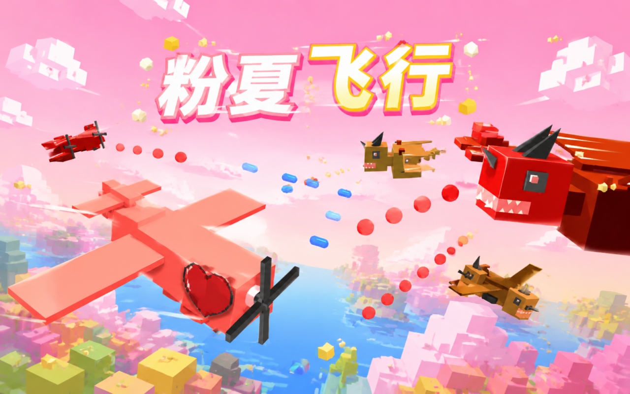 粉夏飞行