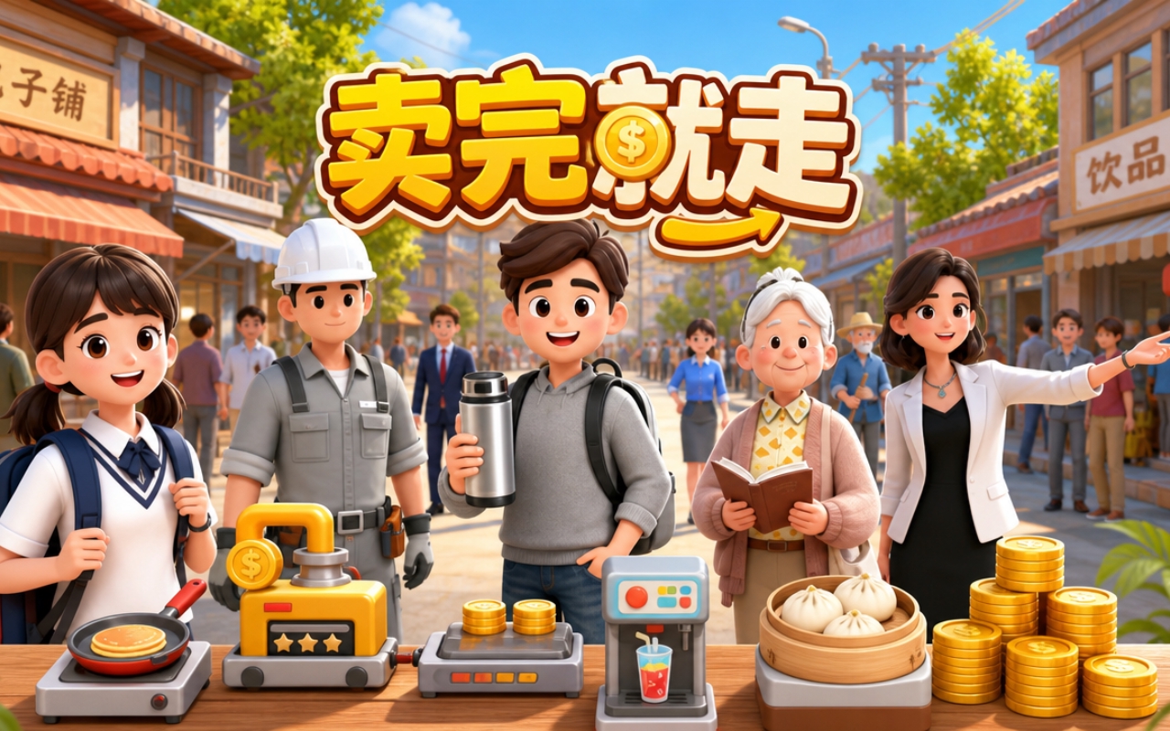 卖完就走
