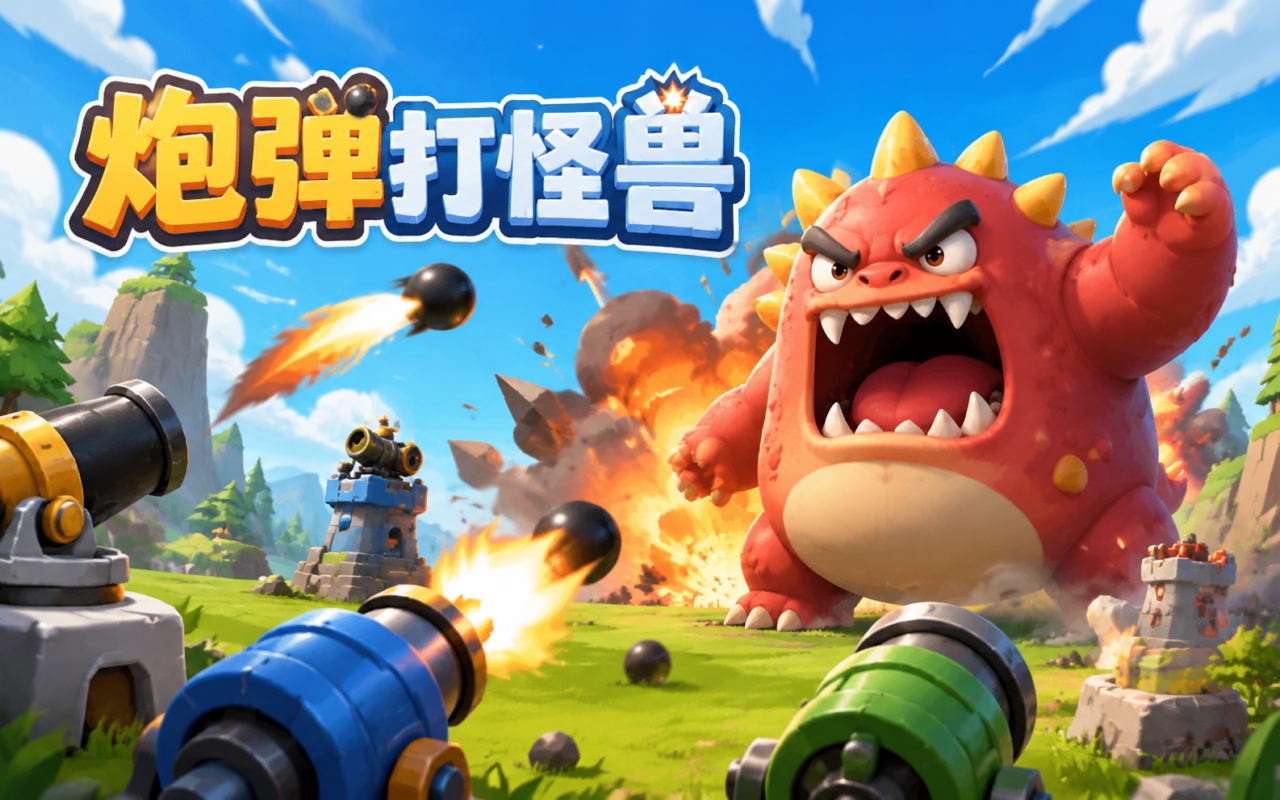 炮弹打怪兽