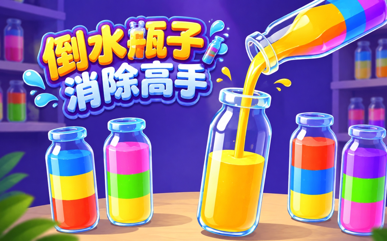 倒水瓶子消除高手