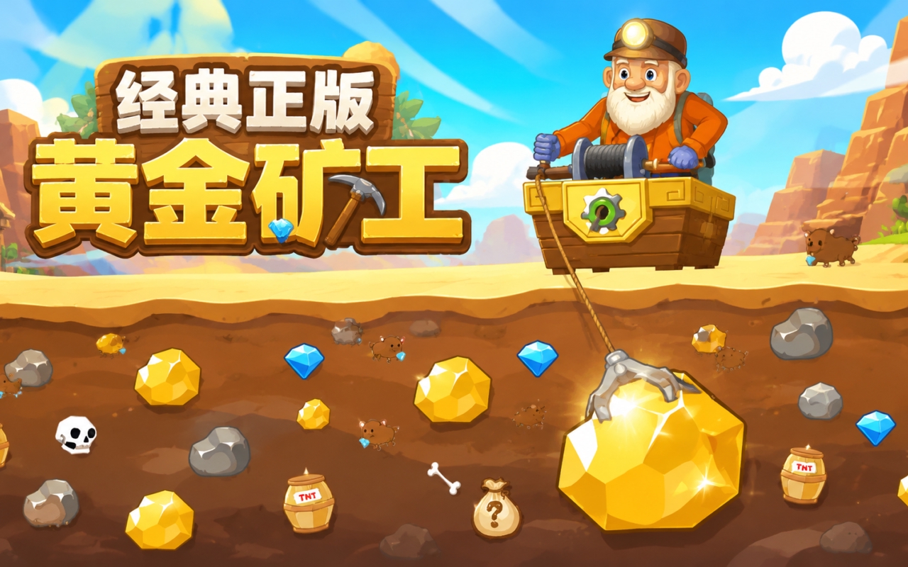 经典正版黄金矿工