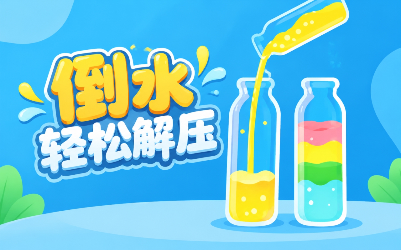 倒水轻松解压