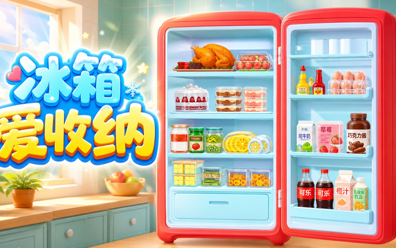 冰箱爱收纳