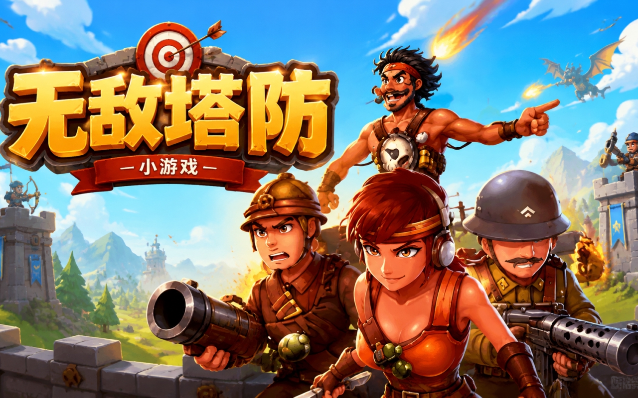 无敌塔防小游戏