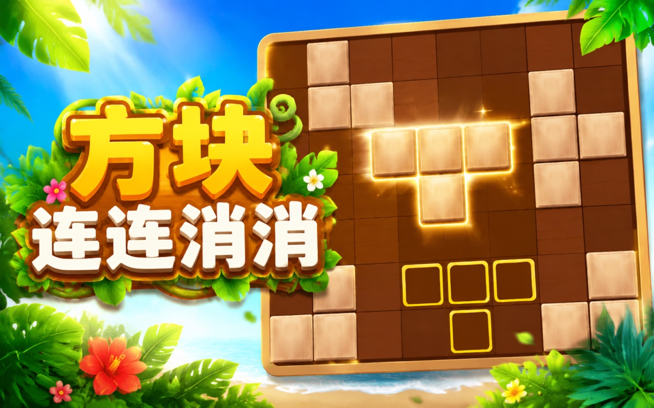 方块连连消消