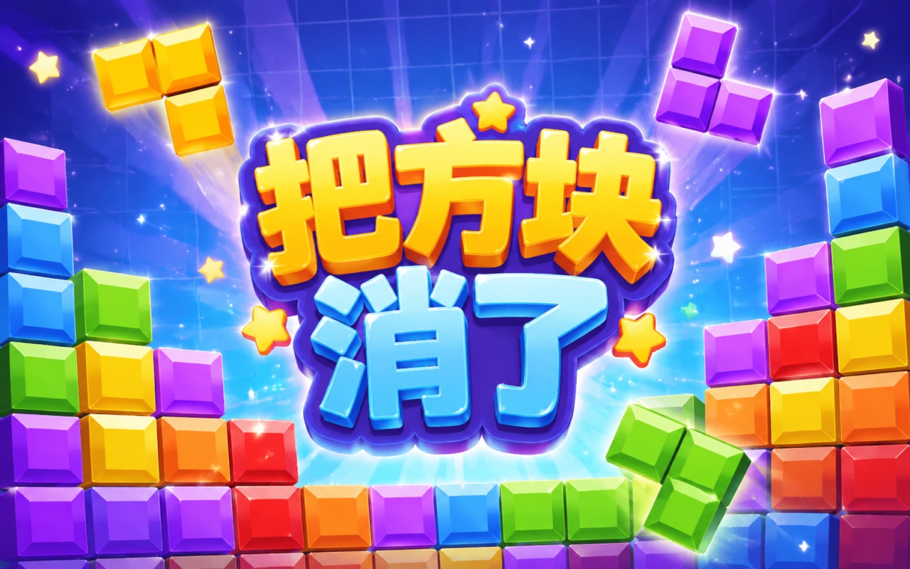 把方块消了