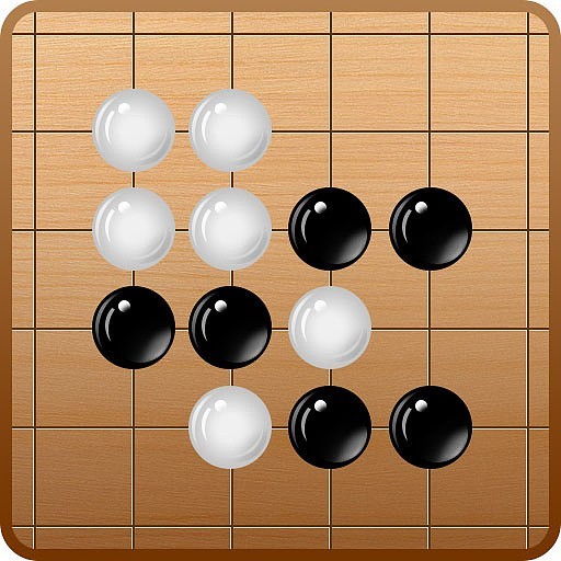 木竹五子连棋