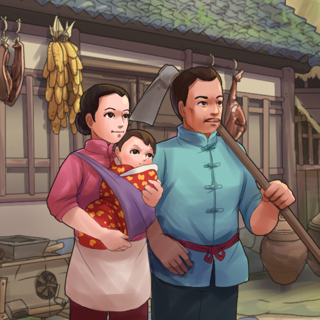 外婆的小院