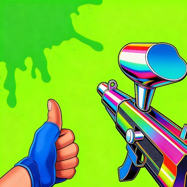 彩弹射击游戏
