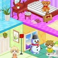 设计冰雪公主娃娃屋