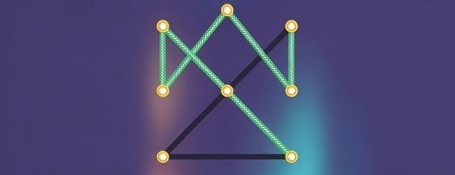 一笔点点连线