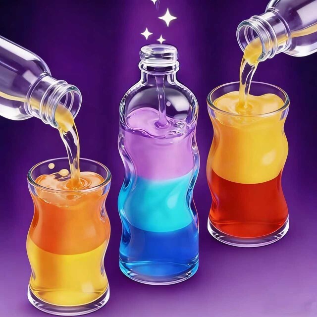 精明的倒水杯