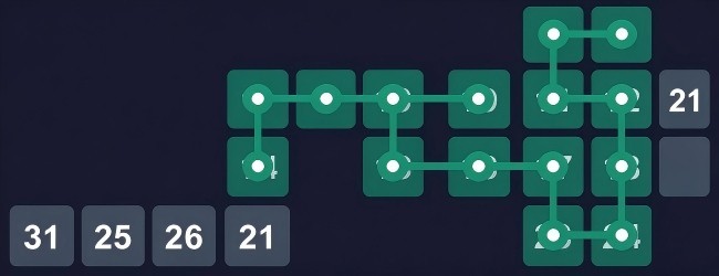一笔连完数字