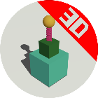 开心跳方块3D