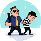 警察围堵小偷2